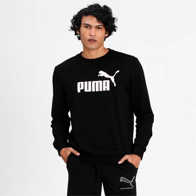PUMA Sweatshirt "ESS Big Logo Crew TR" Fabrikverkauf