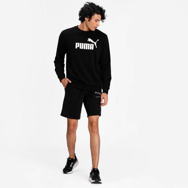 PUMA Sweatshirt "ESS Big Logo Crew TR" Fabrikverkauf