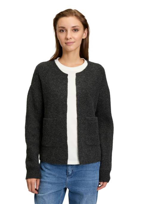 CARTOON Strickjacke Kurz 1/1 Arm Auslauf