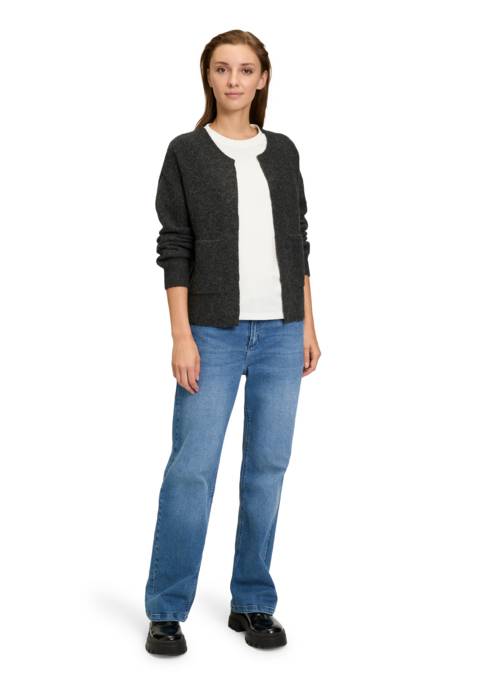 CARTOON Strickjacke Kurz 1/1 Arm Auslauf