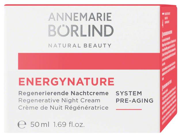 Börlind, Annemarie "Energynature" Regenerierende Nachtcreme 50 ml Outlet