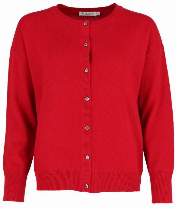 In Linea Rundhals-Cardigan Angebote