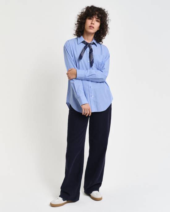 GANT REL STRIPED POPLIN SHIRT Outlet