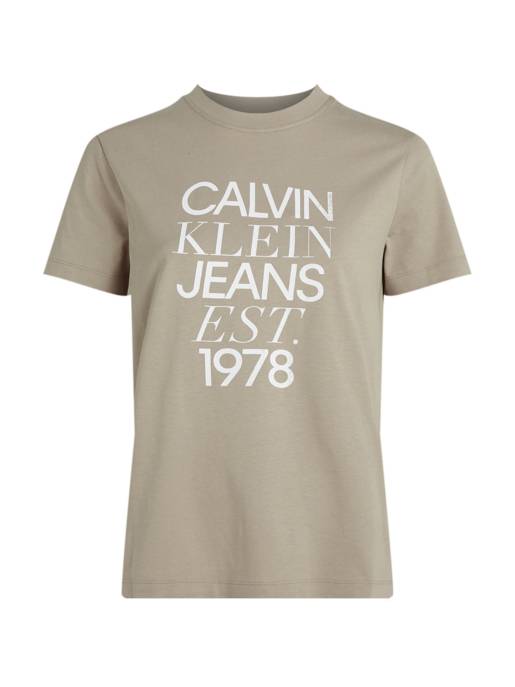 CALVIN KLEIN JEANS MIXED LOGO REGULAR TEE Verkauf
