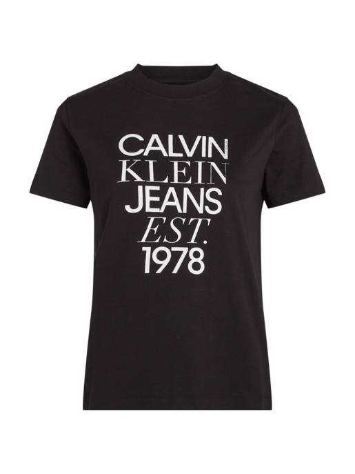 CALVIN KLEIN JEANS MIXED LOGO REGULAR TEE Angebote