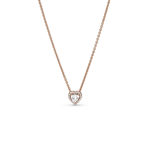 PANDORA Funkelndes Herz Collier-Halskette
