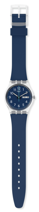 Swatch Uhr "Rinse repeat navy" Schlussverkauf
