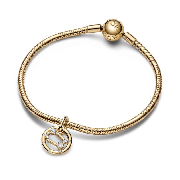 PANDORA Sternzeichen Zwillinge Charm-Anhänger Günstiger Verkauf