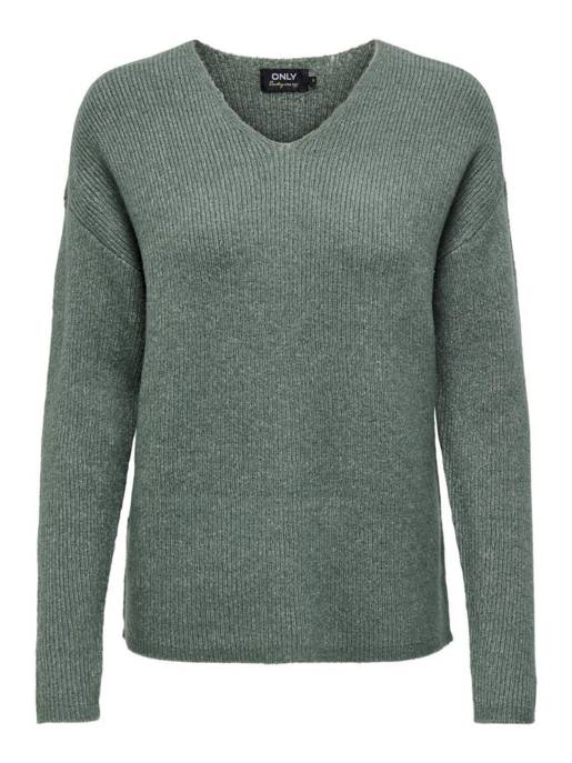 ONLY ONLCAMILLA V-NECK L/S PULLOVER KNT