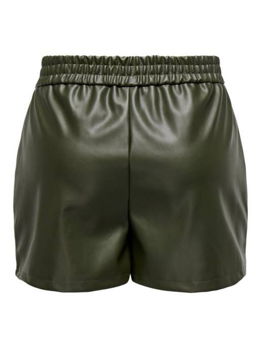 JDY JDYALAIA MW FAUX LEATHER SHORTS PNT DIA Outlet