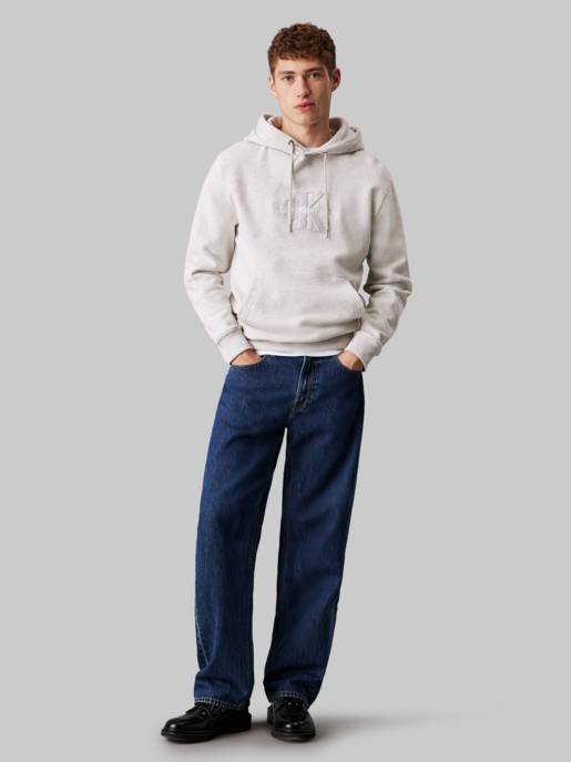 CALVIN KLEIN JEANS CHENILLE MONOLOGO HOODIE Verkauf