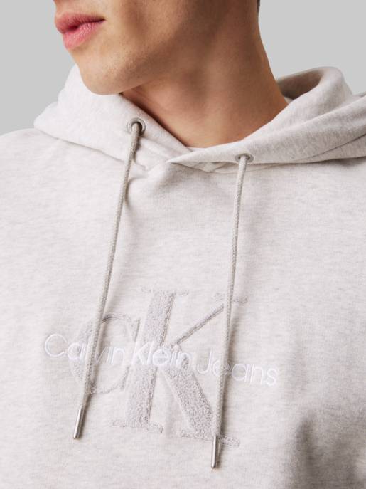 CALVIN KLEIN JEANS CHENILLE MONOLOGO HOODIE Verkauf
