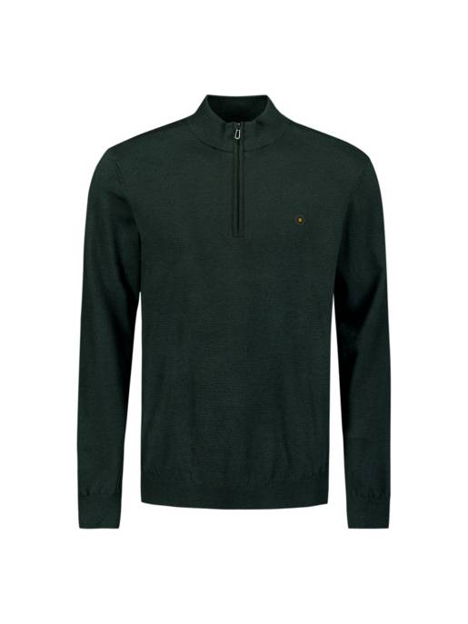 No Excess Pullover Half Zip 2 Coloured Melange Günstiger Verkauf