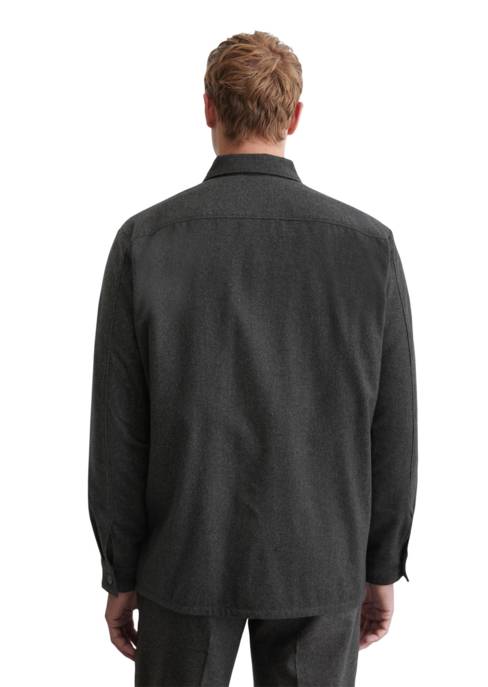 Marc O'Polo Overshirt with bowling collar Flash Sale
