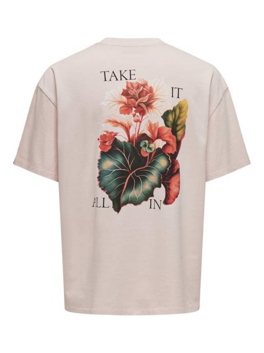 ONLY & SONS ONSAARAV LIFE OVZ SS TEE Große Rabatte