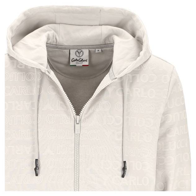 Carlo Colucci Sweatjacke Kauf eins, bekomm eins gratis