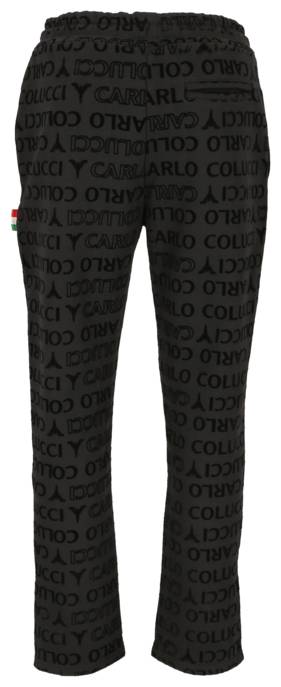 Carlo Colucci Jogginghose mit Logoprint VIP-Rabatte