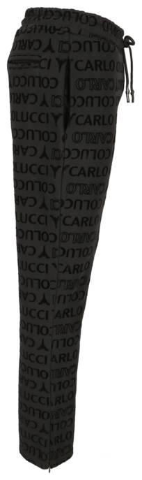 Carlo Colucci Jogginghose mit Logoprint VIP-Rabatte