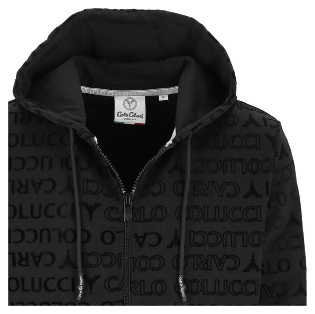 Carlo Colucci Sweatjacke Tiefpreis