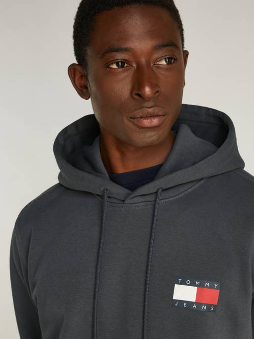 TOMMY JEANS TJM REG ESSENTIAL FLAG HOOD EXT Letzter Tag