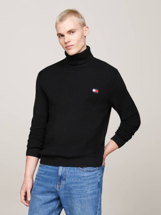 TOMMY JEANS TJM SLIM XS BADGE ROLLNECK Bis zu 55% Rabatt