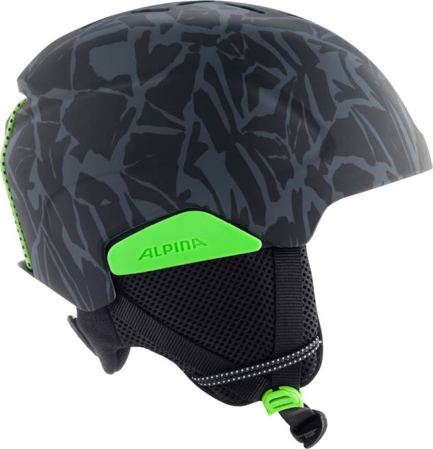 ALPINA PIZI black-green camo matt 46-51 Kostenloser Versand international