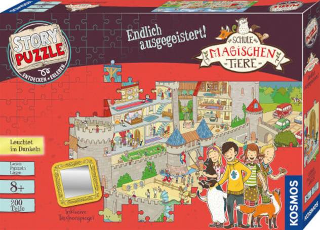 Kosmos Schule der magischen Tiere - Story Puzzle: Endlich ausgegeistert!