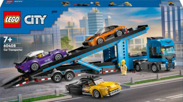 Lego City 60408 Autotransporter mit Sportwagen V29 Limitierter Zeitrabatt