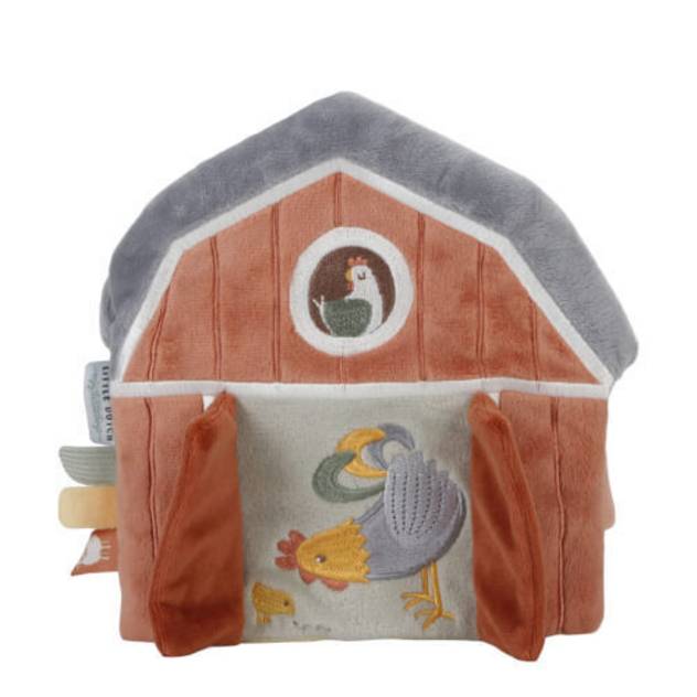 LITTLE DUTCH Stoffbuch mit Aktivitäten Little Farm Fabrikpreis