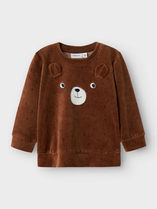 name it NBNNALWIN LS VELOUR Flash Sale