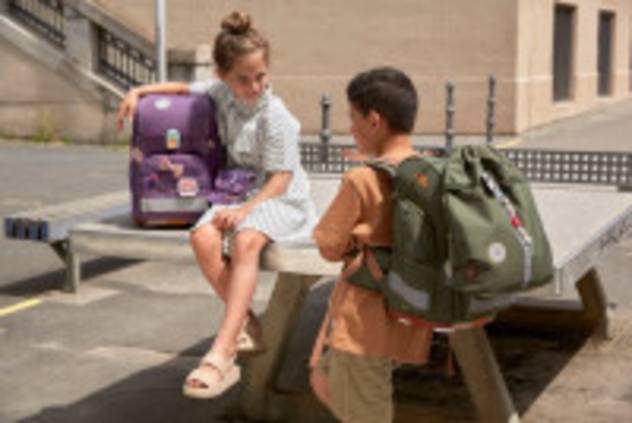 LÄSSIG School Set Boxy Unique olive 50% Rabatt mit kostenlosem Versand