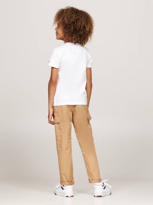 Tommy Hilfiger T-Shirt mit Streifenprint Letzter Tag