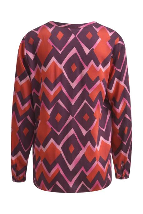 MILANO ITALY V-NECK BLOUSE Riesige Rabatte
