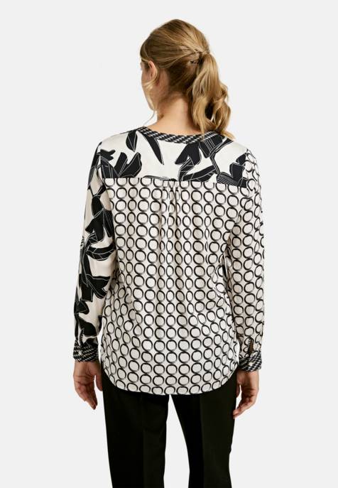 MILANO ITALY BLOUSE W ROUNDNECK AE PLACKET 50% Rabatt mit kostenlosem Versand