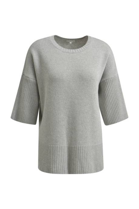 MILANO ITALY PULLOVER W ROUNDNECK AE 3/4 SLEEVES