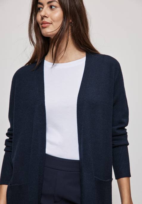 Street One LTD QR cosy open cardigan Online Shopping