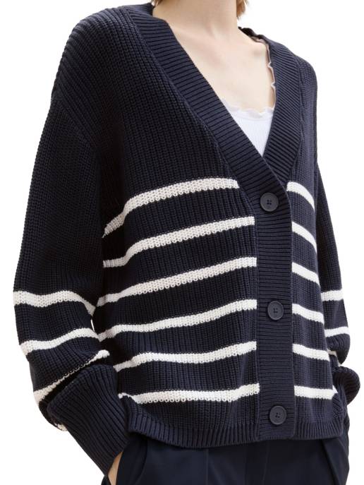 DENIM Tom Tailor v-neck cardigan Lagerräumung