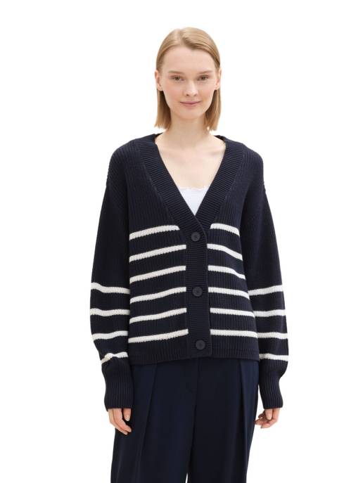 DENIM Tom Tailor v-neck cardigan Lagerräumung