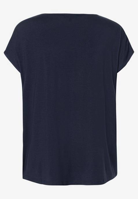 More & More Shirt mit Satinfront Neuheiten
