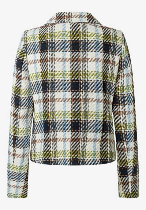 More & More Multicolour Check Jacket Begrenzte Freigabe