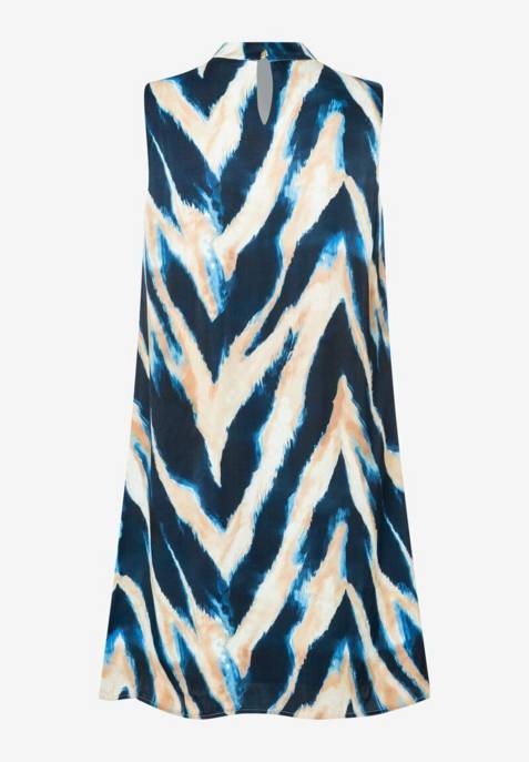 More & More Printed Satin Dress Super Rabatt