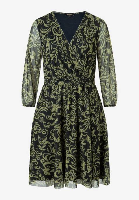 More & More Printed Mesh Dress