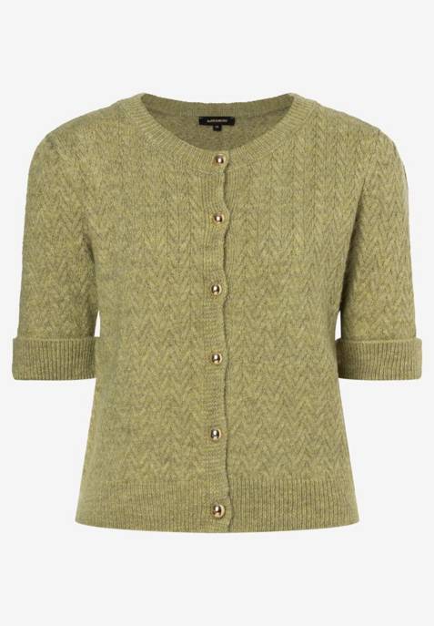 More & More Cardigan with Structure Knit Exklusivangebot