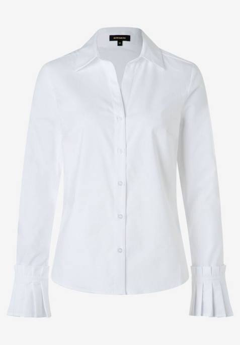 More & More Poplin Pleat Cuff Blouse Heißer Verkauf