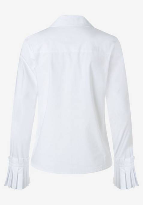 More & More Poplin Pleat Cuff Blouse Heißer Verkauf