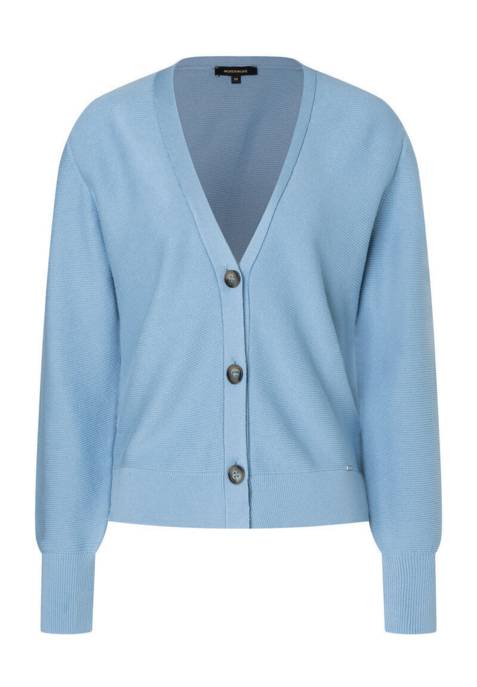 More & More Fine Ribbed Cardigan