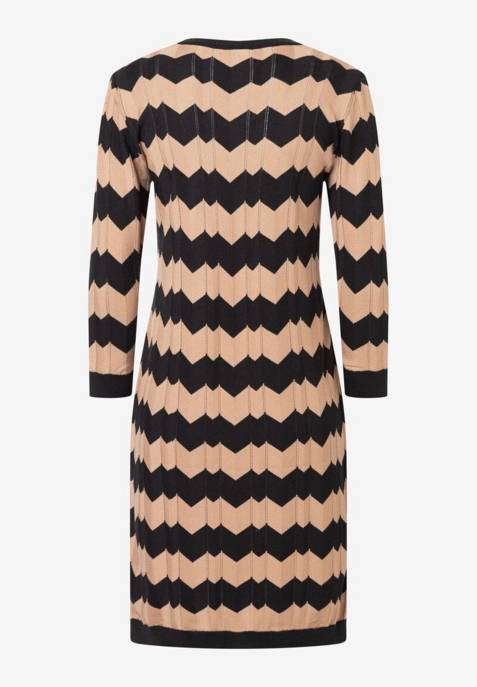 More & More Knit Dress Zick Zack Tiefpreis