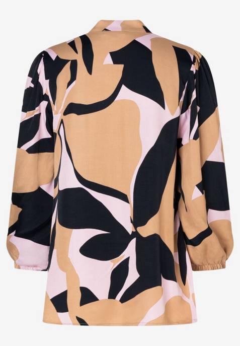 More & More Printed Satin Blouse Kostenlose Rückgabe