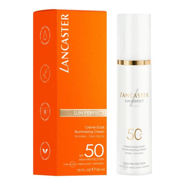 LANCASTER "Sun Perfect" Illum Cream SPF50 50 ml Super Rabatt