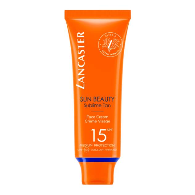 LANCASTER "Sun Beauty Face" Cream SPF15 50 ml Fabrikladen
